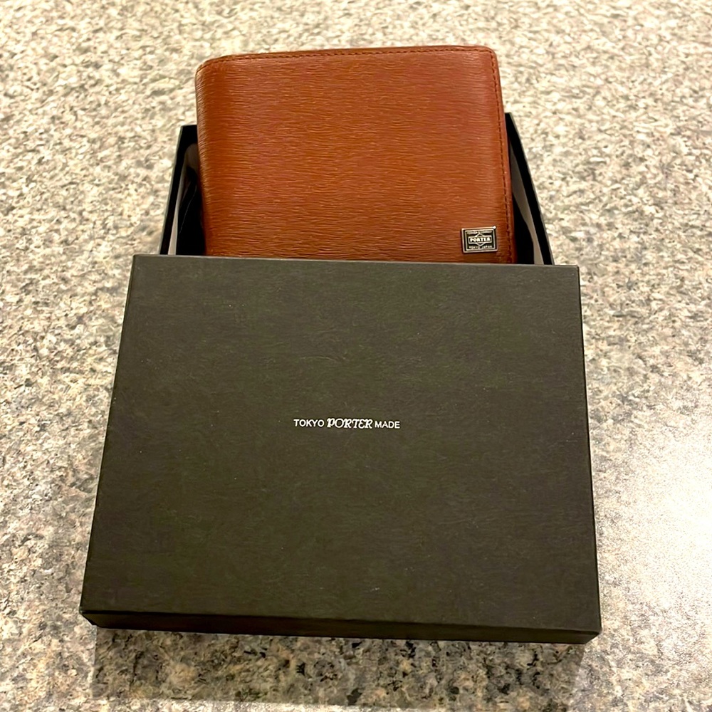 Tokyo PORTER Current WALLET 052-02203 Brown